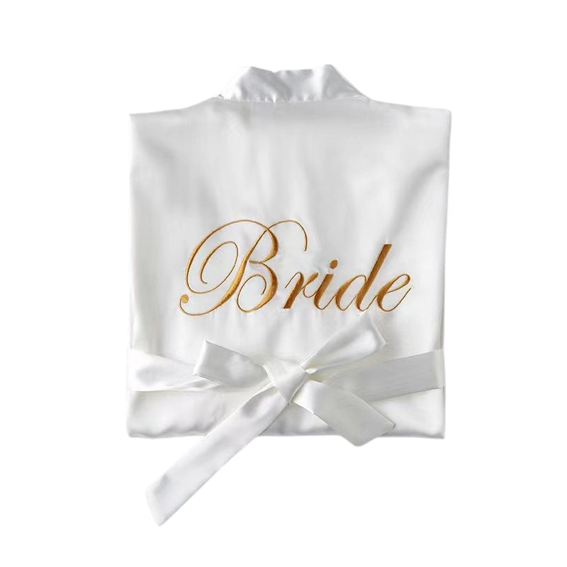 Bridal Robe - Champagne