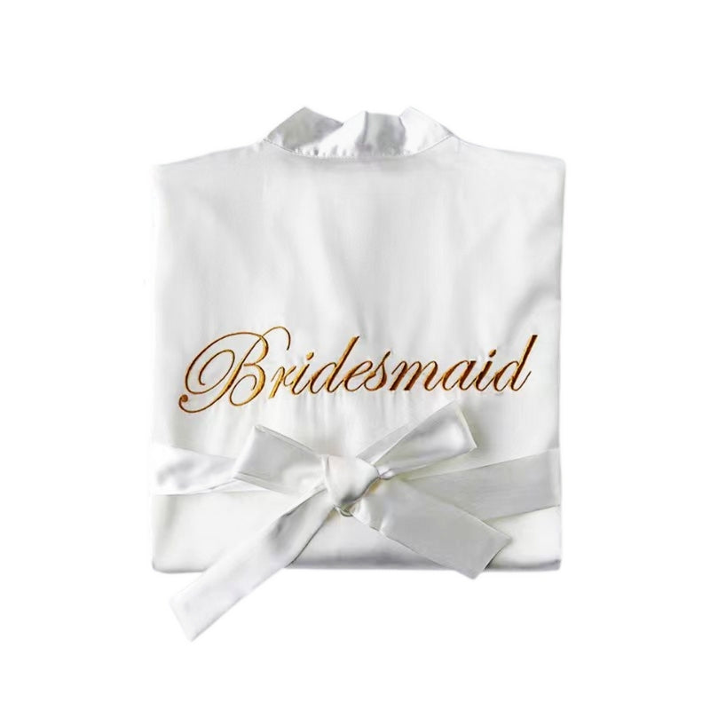 Bridal Robe - Champagne